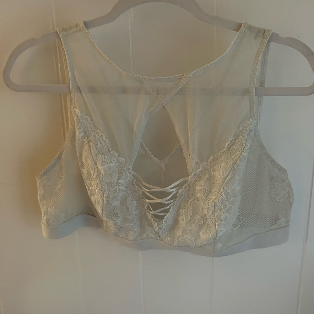 Torrid Elegant Lace Bralette in White